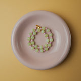 Mira – Edelsteinkette aus Serpentin & Bergjade
